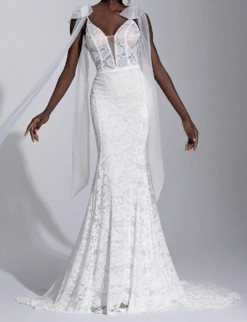 Rochie lunga SHEIN, alb