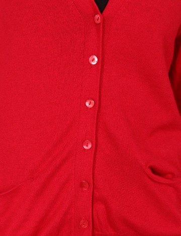 Cardigan Zara, rosu