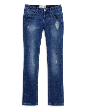 
						Blugi Bershka, albastru