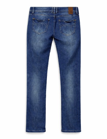 Blugi Bershka, albastru