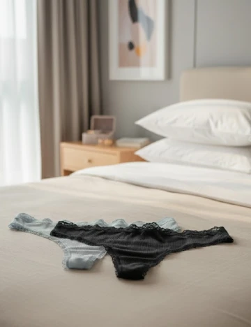 Set chiloti 2 perechi Undies International, mix culori