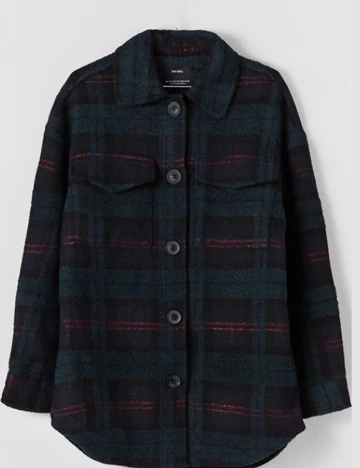 Jacheta Oversize Bershka, mix culori