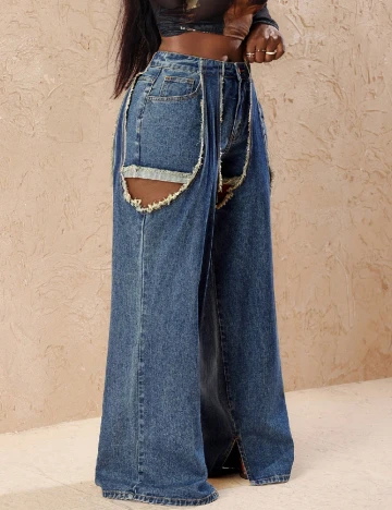 Blugi SHEIN, albastru