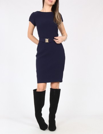 Rochie medie Zara, bleumarin