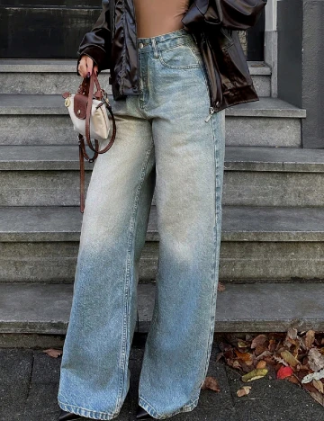 Blugi SHEIN, albastru