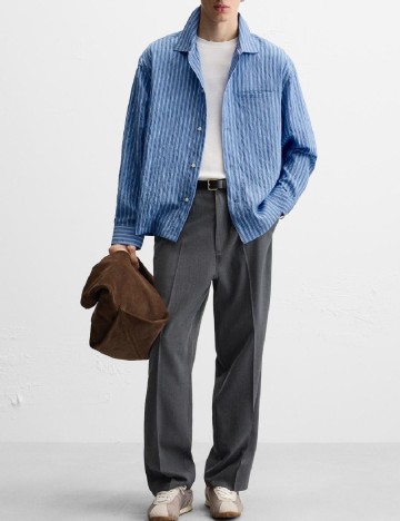 
						Camasa Zara, albastru