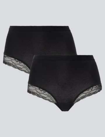 Set chiloti 2 perechi Dolce Bella, negru