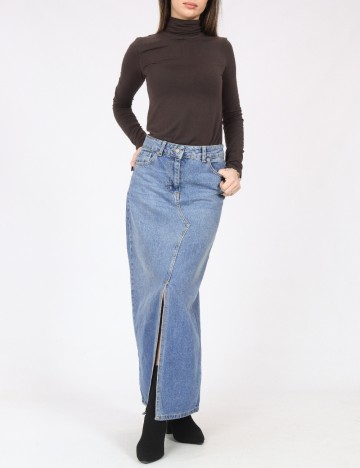 Fusta SHEIN, albastru