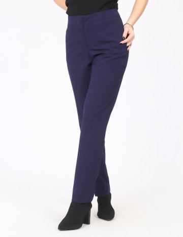 Pantaloni Zara, bleumarin