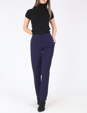 Pantaloni Zara, bleumarin