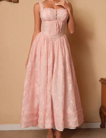 Rochie lunga SHEIN, roz