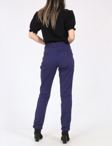 Pantaloni Bershka, bleumarin