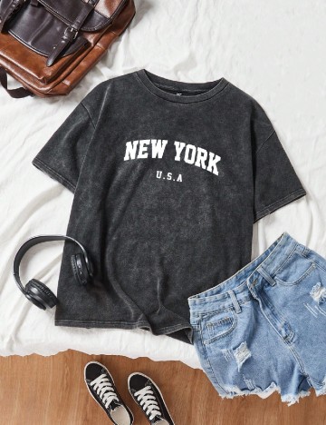 
						Tricou SHEIN CURVE, negru