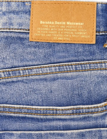 Blugi Bershka, albastru