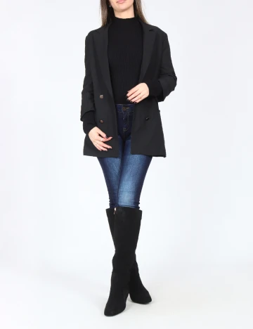 Blazer Bershka, negru