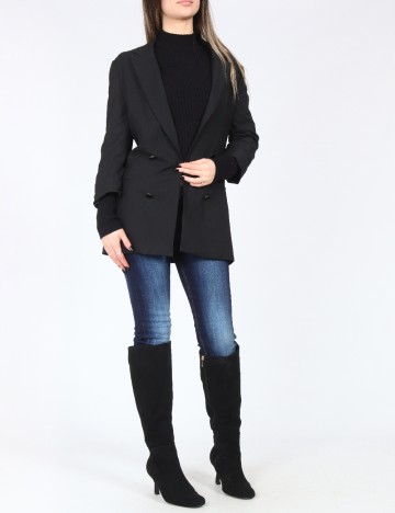 Blazer Bershka, negru