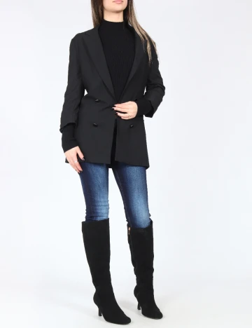 Blazer Bershka, negru