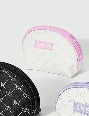 Geanta de cosmetice SHEIN, alb