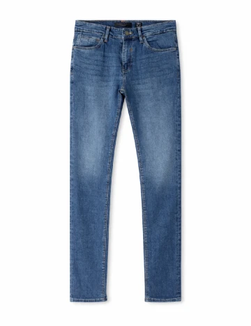 Blugi Bershka, albastru