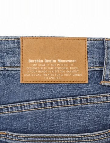 Blugi Bershka, albastru