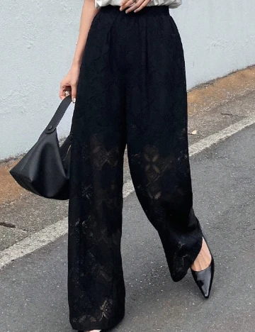 Pantaloni Friful, negru