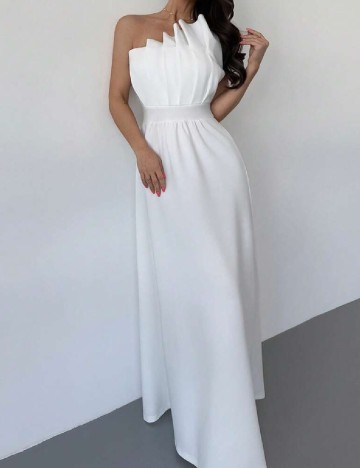 
						Rochie lunga SHEIN, alb