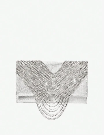 Plic SHEIN, argintiu