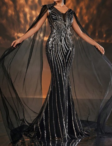 
						Rochie lunga SHEIN, negru