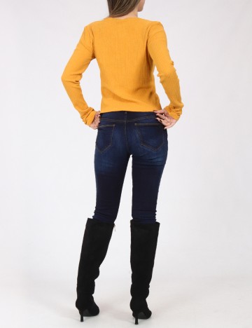 Cardigan Zara, galben