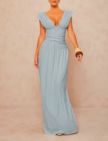 Rochie lunga SHEIN, albastru