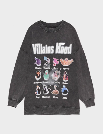 Bluza Oversize Bershka, gri