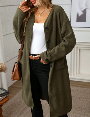 Cardigan SHEIN, verde