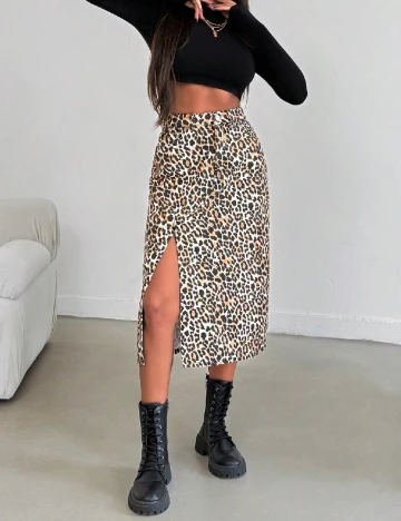Fusta SHEIN, animal print