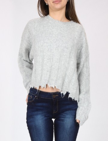 Pulover Bershka, gri