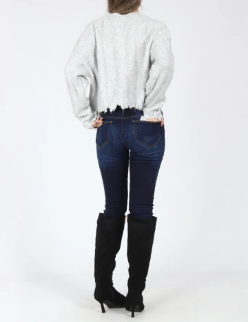 Pulover Bershka, gri