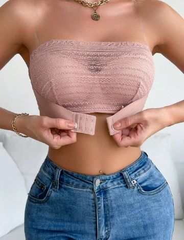 Sutien SHEIN, roz pudra