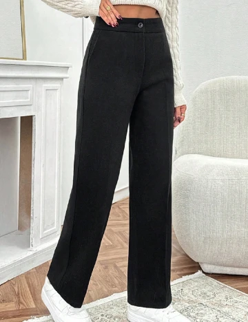 Pantaloni SHEIN, negru