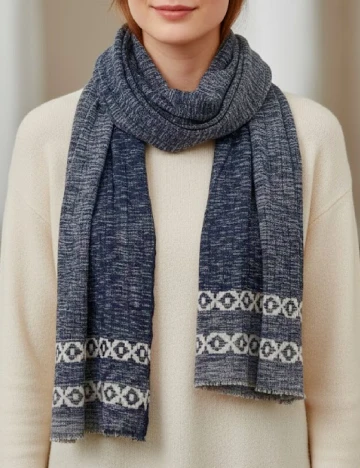 Esarfa Zara, albastru