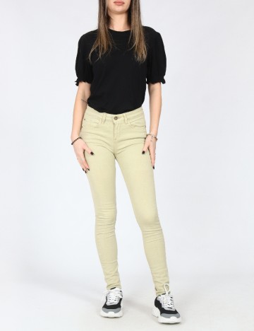 
						Pantaloni Pull&Bear, verde deschis