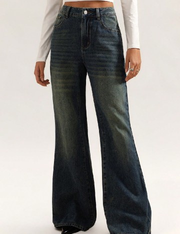 
						Blugi Forever 21, bleumarin