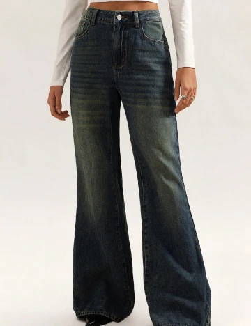 Blugi Forever 21, bleumarin