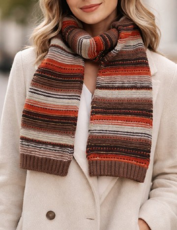 
						Fular Zara, mix culori