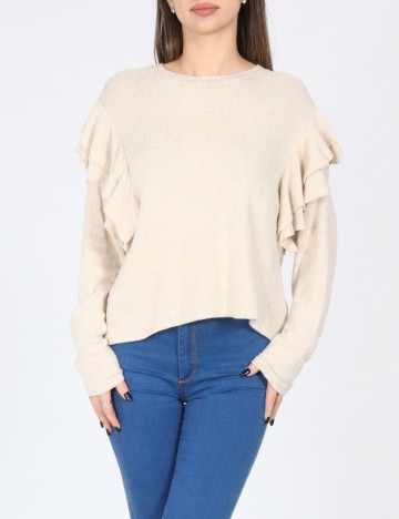 
						Bluza Bershka, crem