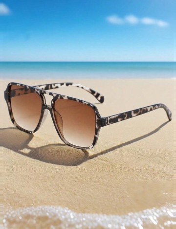 
						Ochelari de soare SHEIN, animal print
