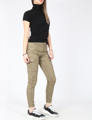 Blugi Bershka, verde