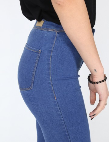 Blugi Bershka, albastru