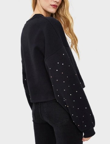 Bluza Oversize Bershka, negru