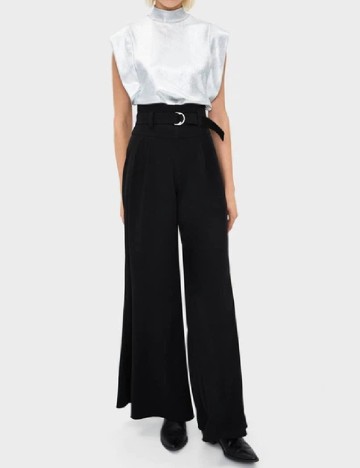 
						Pantaloni Bershka, negru