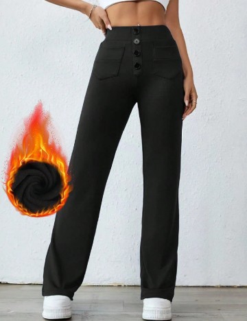 
						Pantaloni SHEIN, negru