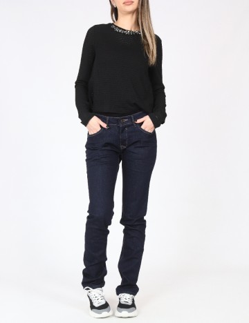 
						Blugi Bershka, bleumarin